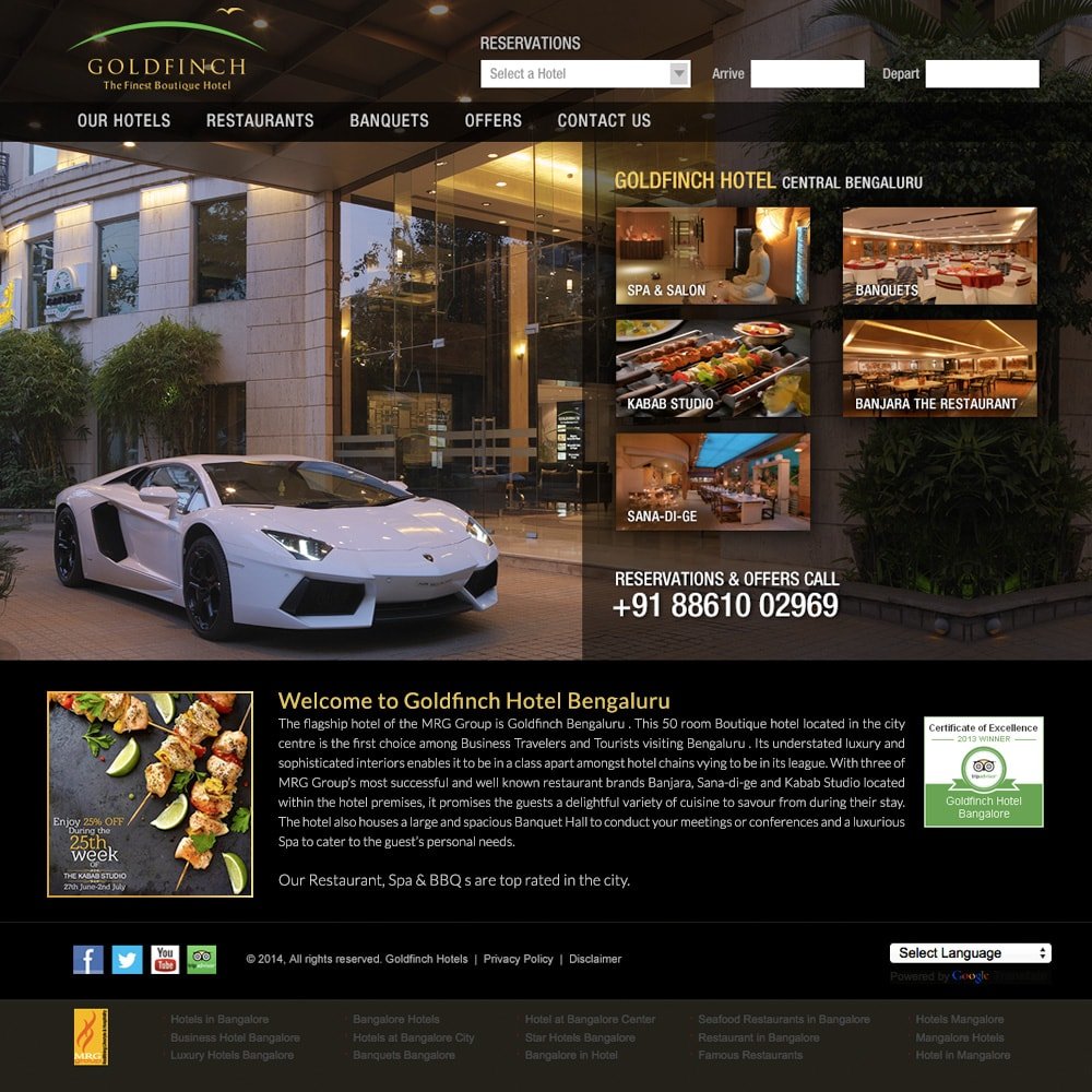 Hotel Website Design Booking Engine